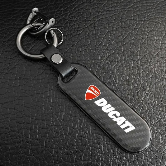 Ducati Keychain - Carbon Fiber